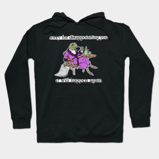 Huge Disappointment Frog Hoodie